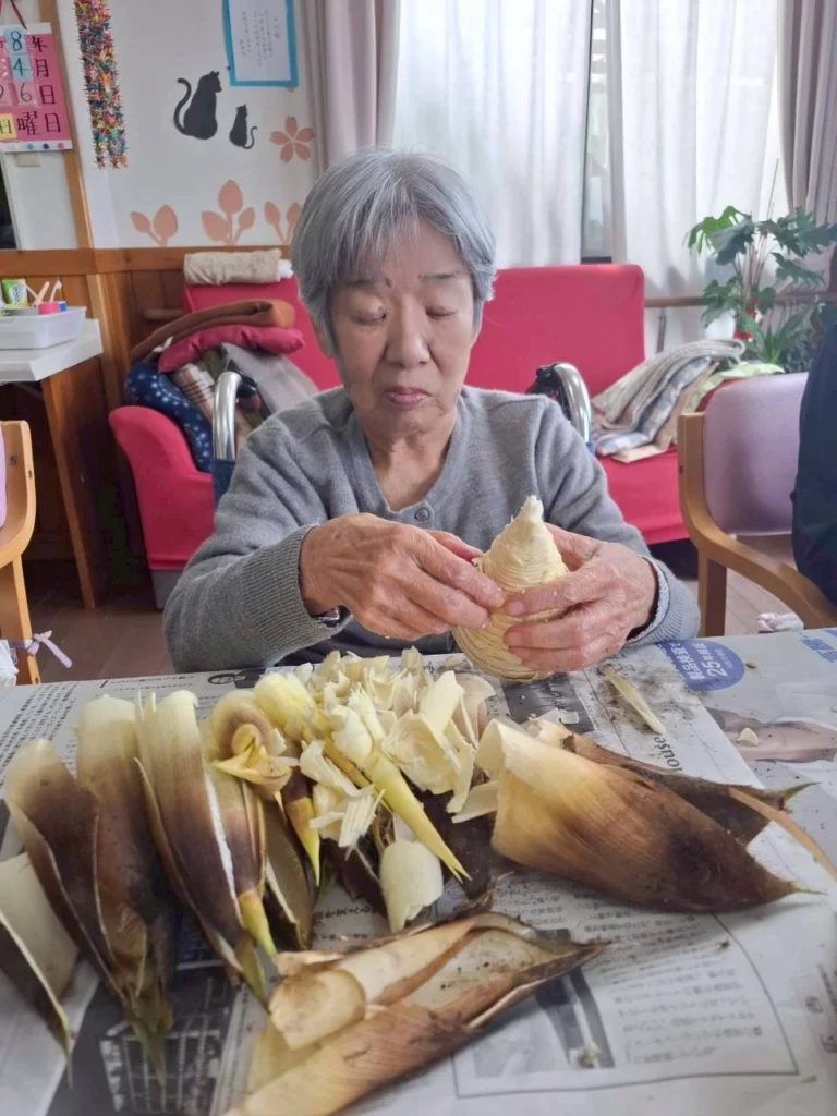 さくらの里で自分らしく過ごす利用者様