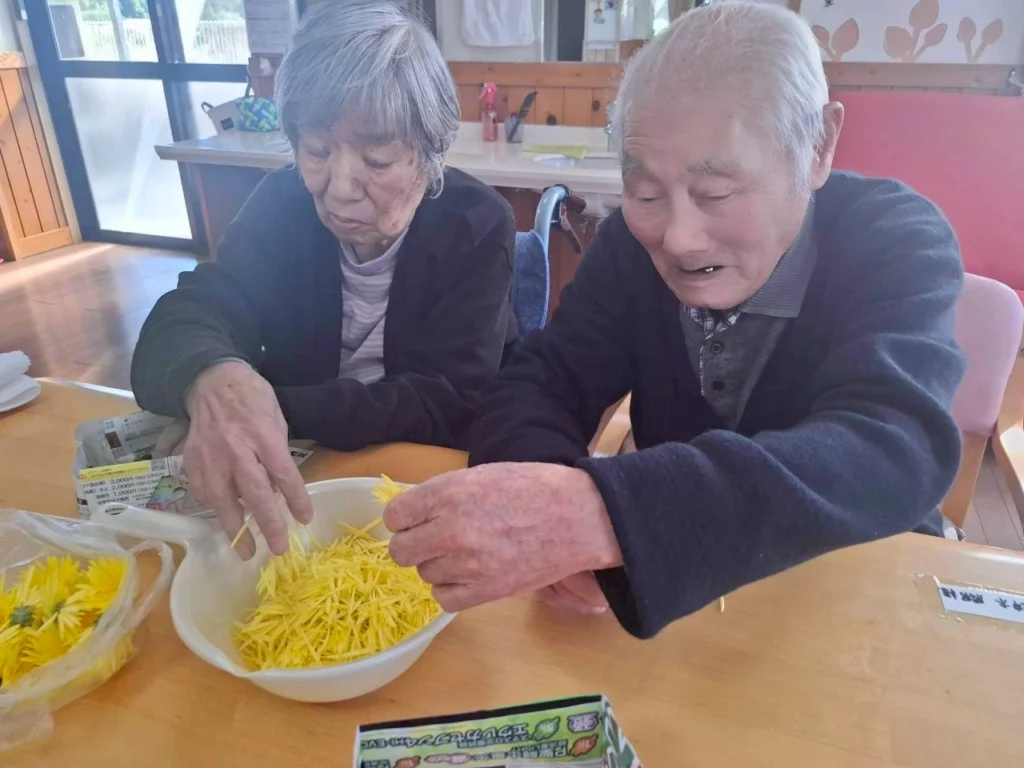 さくらの里で過ごす利用者様の日常